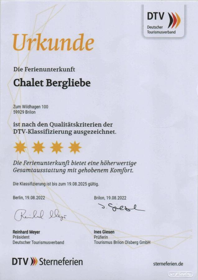 Chalet Bergliebe Брілон Екстер'єр фото